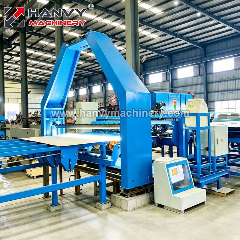 Automatic Veneer Sorting Line With AI Defect Inspection | Hanvy