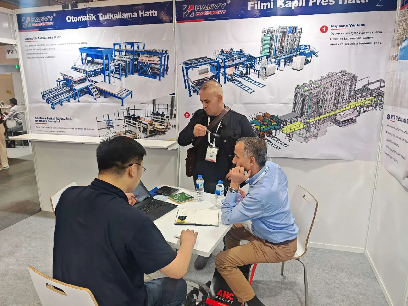 Hanvy Machinery Participates in the 39th International Wood Processing Machines Fair in Turkey