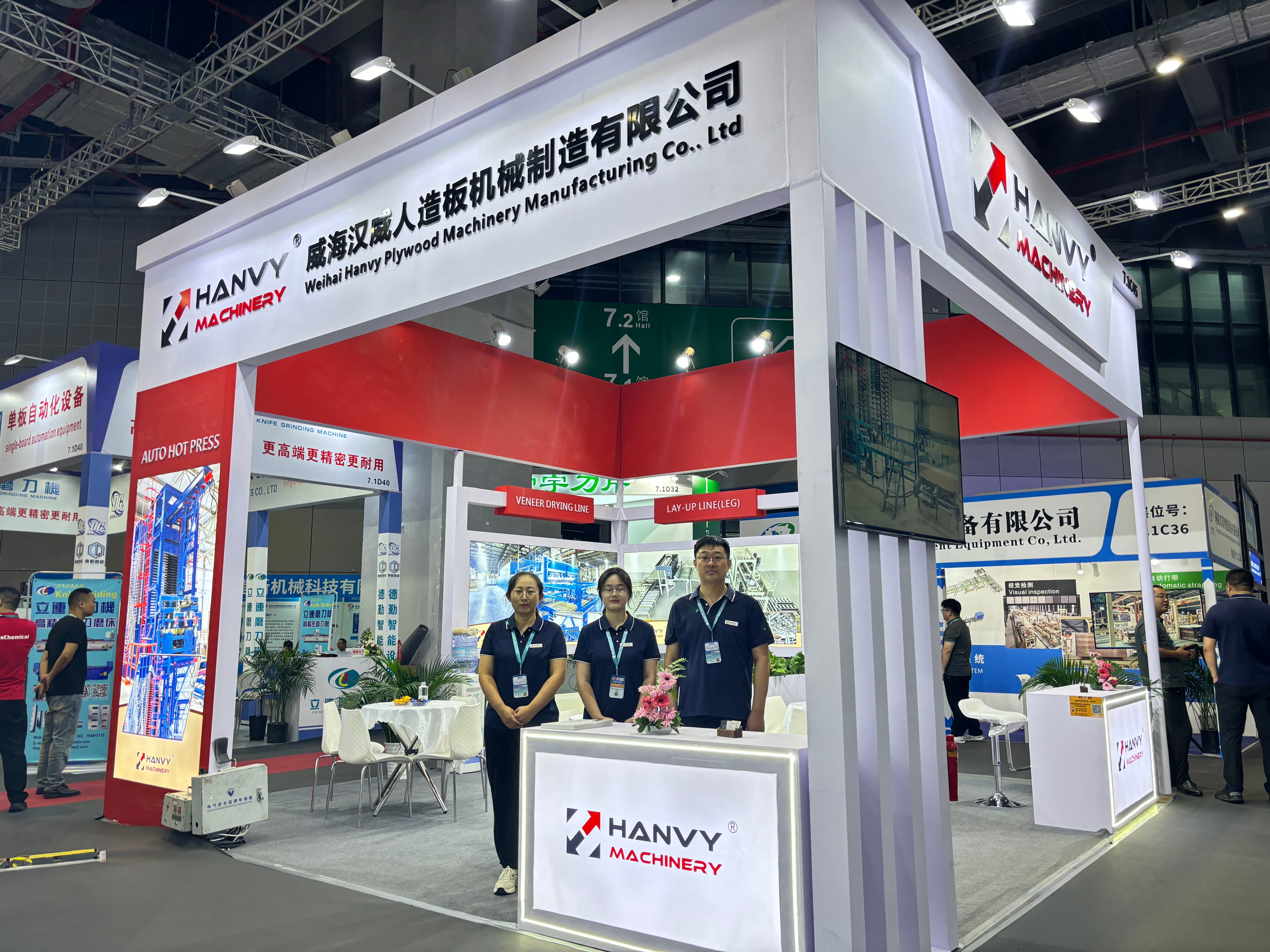 Hanvy Machinery at International Woodworking Exhibition