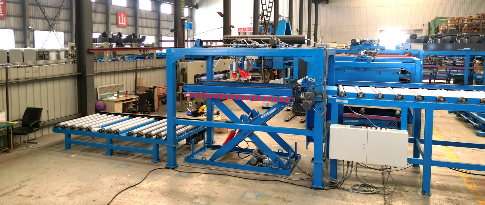 HDCJ-8 High-Speed Continuous DD Sizing Saw Line