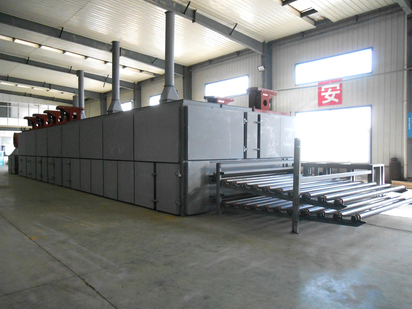 Industrial Continuous Roller Type Veneer Dryer Machine